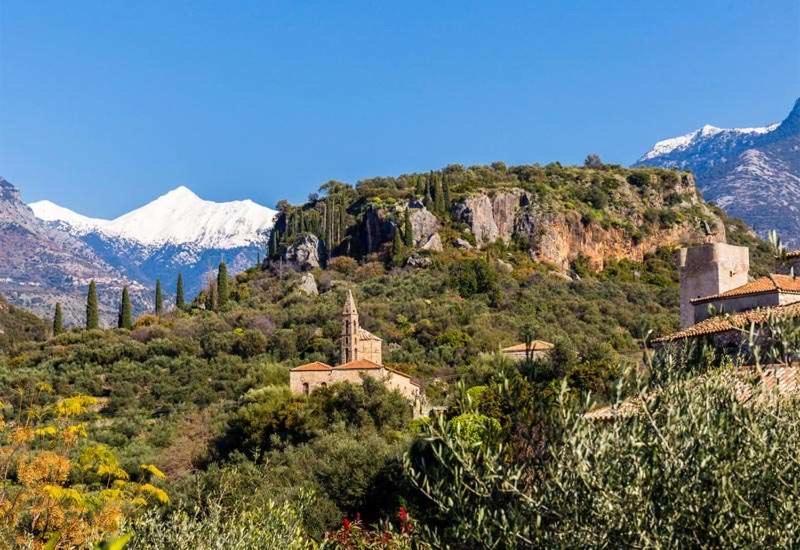 Apartamento Kastro Aggeliki Kardamyli Exterior foto